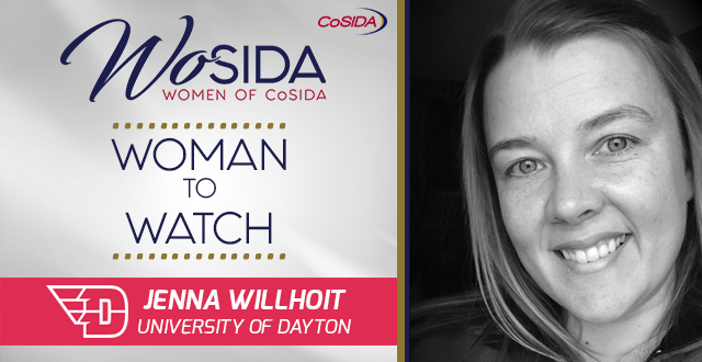 WoSIDA Woman of the Month: Jenna Willhoit, Dayton